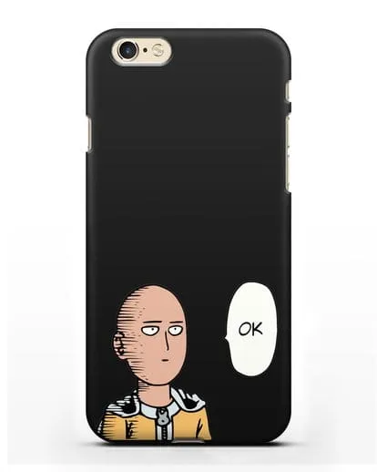 Чехол аниме Ванпанчмен - Ок силиконовый для iPhone 6s