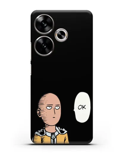 Чехол аниме Ванпанчмен - Ок силиконовый для Xiaomi Poco F6