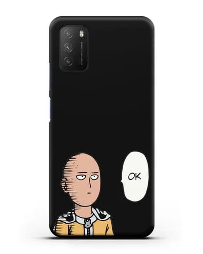 Чехол аниме Ванпанчмен - Ок силиконовый для Xiaomi Poco M3