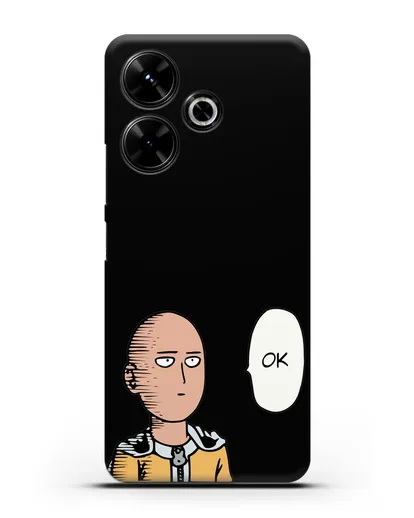 Чехол аниме Ванпанчмен - Ок силиконовый для Xiaomi Poco M6