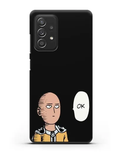 Чехол аниме Ванпанчмен - Ок силиконовый для Samsung Galaxy A53