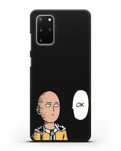 Чехол аниме Ванпанчмен - Ок силиконовый для Samsung Galaxy S20 Plus [SM-G985F]