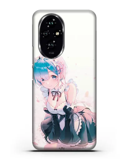 Чехол аниме Re:zero жизнь с нуля - Рем силиконовый для Honor 200