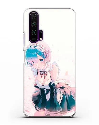 Чехол аниме Re:zero жизнь с нуля - Рем силиконовый для Honor 20 Pro