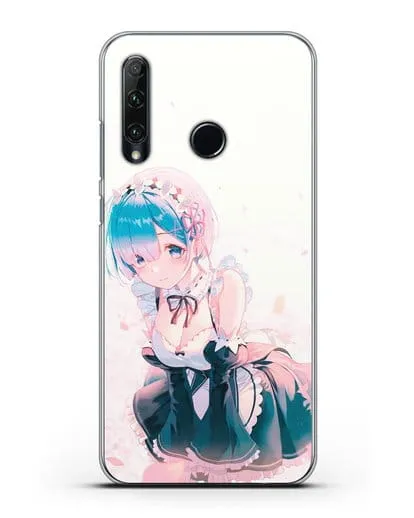Чехол аниме Re:zero жизнь с нуля - Рем силиконовый для Honor 20e