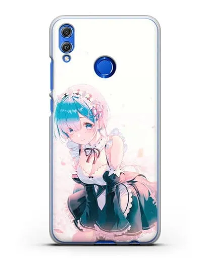 Чехол аниме Re:zero жизнь с нуля - Рем силиконовый для Honor 8X