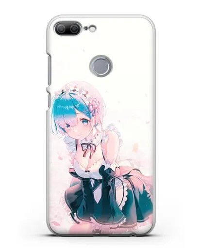 Чехол аниме Re:zero жизнь с нуля - Рем силиконовый для Honor 9 Lite