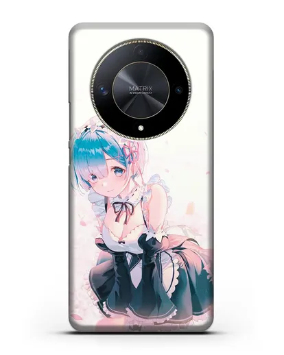 Чехол аниме Re:zero жизнь с нуля - Рем силиконовый для Honor X9b