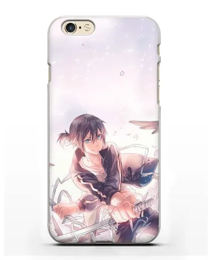 Чехол аниме Бездомный бог - Ято с хвостиком силиконовый для iPhone 6s