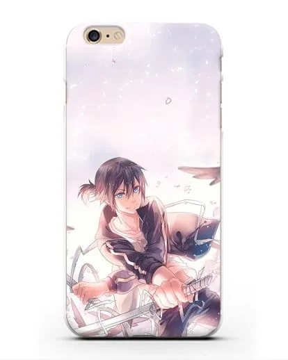 Чехол аниме Бездомный бог - Ято с хвостиком силиконовый для iPhone 6s Plus