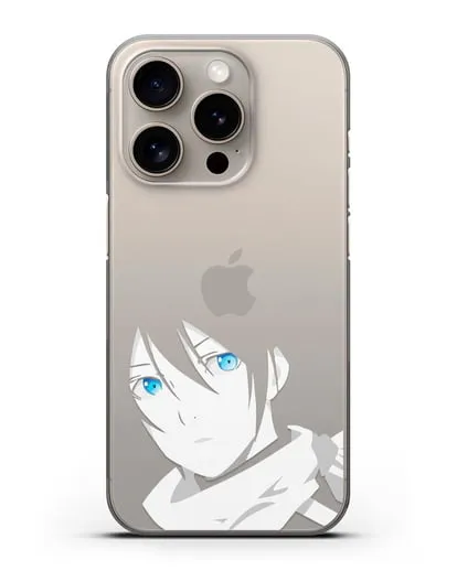 Чехол аниме Бездомный бог - Ято Бог силиконовый для iPhone 15 Pro