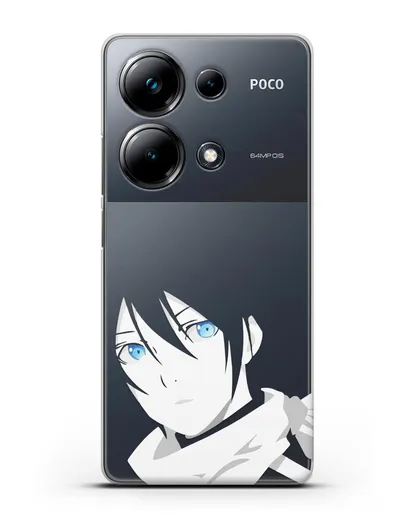 Чехол аниме Бездомный бог - Ято Бог силиконовый для Xiaomi Poco M6 Pro