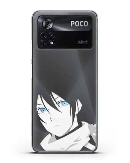 Чехол аниме Бездомный бог - Ято Бог силиконовый для Xiaomi Poco X4 Pro
