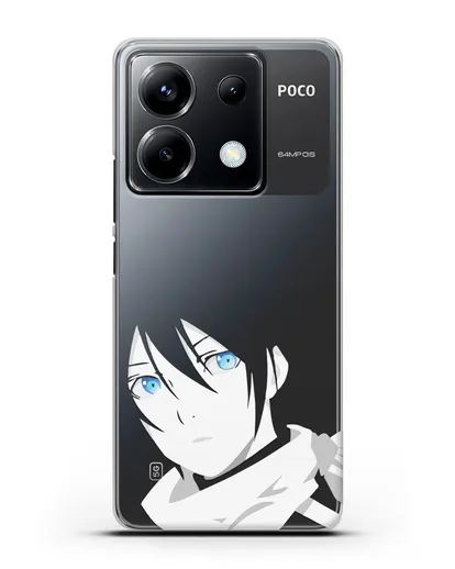 Чехол аниме Бездомный бог - Ято Бог силиконовый для Xiaomi Poco X6
