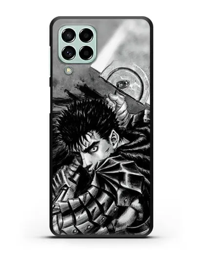 Чехол аниме Берсерк - Яростный Гатс силиконовый для Samsung Galaxy M53 [SM-M536]