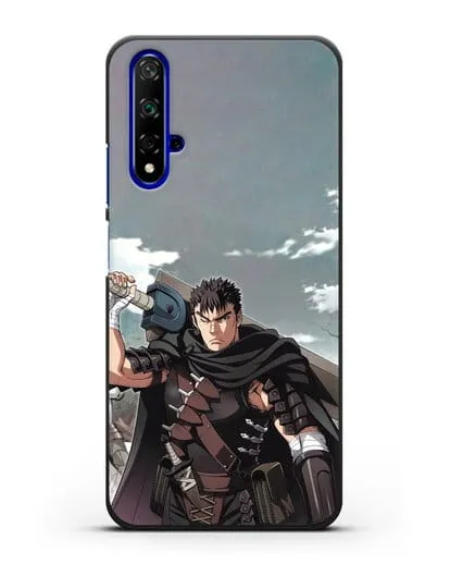 Чехол аниме Берсерк - Гатс силиконовый для Honor 20
