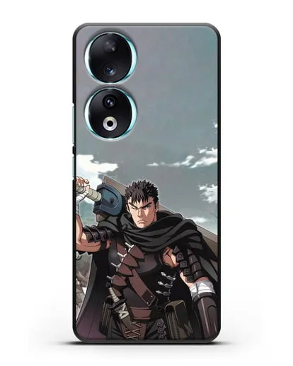 Чехол аниме Берсерк - Гатс силиконовый для Honor 90