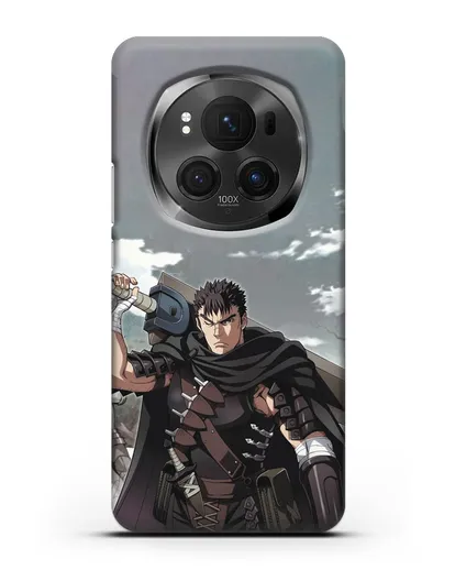 Чехол аниме Берсерк - Гатс силиконовый для Honor Magic 6 Pro