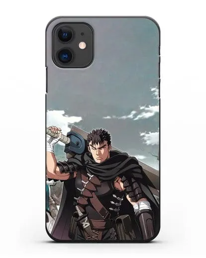 Чехол аниме Берсерк - Гатс силиконовый для iPhone 11