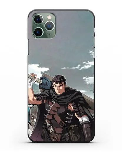 Чехол аниме Берсерк - Гатс силиконовый для iPhone 11 Pro Max