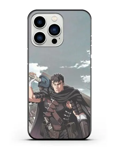 Чехол аниме Берсерк - Гатс силиконовый для iPhone 13 Pro