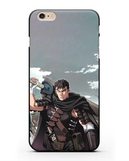 Чехол аниме Берсерк - Гатс силиконовый для iPhone 6 Plus