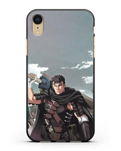 Чехол аниме Берсерк - Гатс силиконовый для iPhone XR