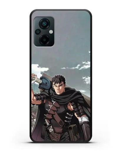 Чехол аниме Берсерк - Гатс силиконовый для Xiaomi Poco M5