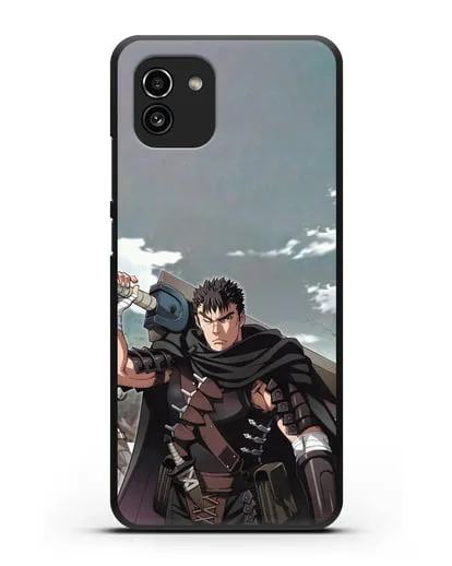 Чехол аниме Берсерк - Гатс силиконовый для Samsung Galaxy A03 [SM-A035]