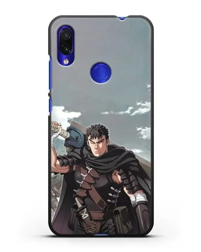 Чехол аниме Берсерк - Гатс силиконовый для Xiaomi Redmi Note 7
