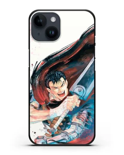 Чехол аниме Берсерк - Берсерк силиконовый для iPhone 14