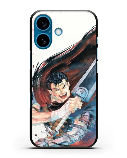 Чехол аниме Берсерк - Берсерк силиконовый для iPhone 16