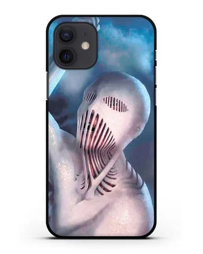 Чехол аниме Атака Титанов - Титан-Молотоборец силиконовый для iPhone 12