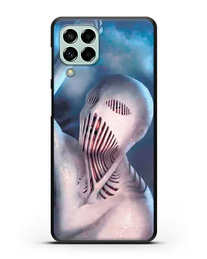 Чехол аниме Атака Титанов - Титан-Молотоборец силиконовый для Samsung Galaxy M53 [SM-M536]