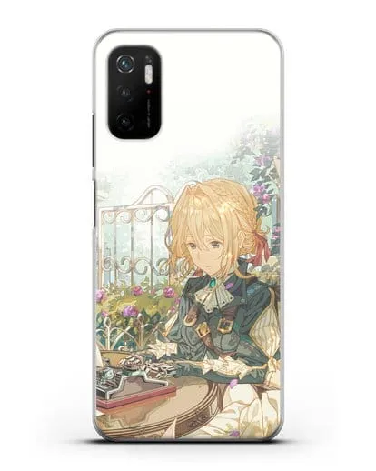 Чехол аниме Вайолет Эвергарден - Вайолет - самопишущая кукла силиконовый для Xiaomi Poco M3 Pro