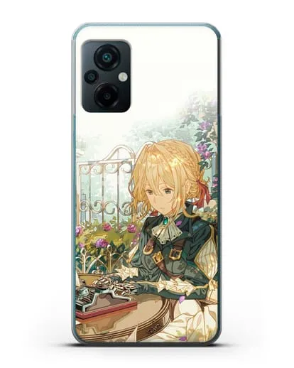 Чехол аниме Вайолет Эвергарден - Вайолет - самопишущая кукла силиконовый для Xiaomi Poco M5