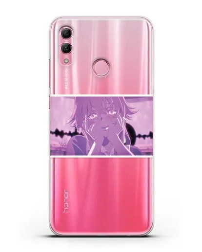 Чехол аниме Дневник Будущего - Влюблённая Юно силиконовый для Honor 10 Lite