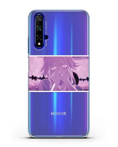 Чехол аниме Дневник Будущего - Влюблённая Юно силиконовый для Honor 20