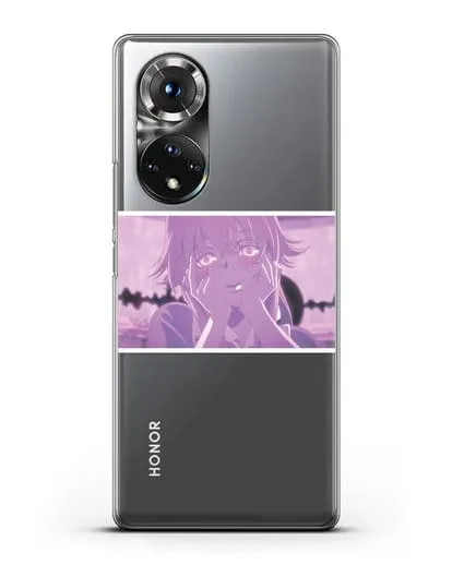 Чехол аниме Дневник Будущего - Влюблённая Юно силиконовый для Honor 50