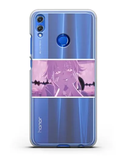 Чехол аниме Дневник Будущего - Влюблённая Юно силиконовый для Honor 8X