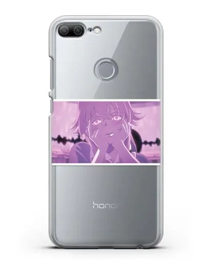 Чехол аниме Дневник Будущего - Влюблённая Юно силиконовый для Honor 9 Lite