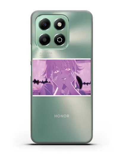 Чехол аниме Дневник Будущего - Влюблённая Юно силиконовый для Honor X6b