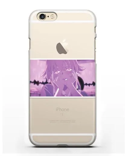 Чехол аниме Дневник Будущего - Влюблённая Юно силиконовый для iPhone 6s