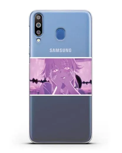 Чехол аниме Дневник Будущего - Влюблённая Юно силиконовый для Samsung Galaxy M30 [SM-M305F]