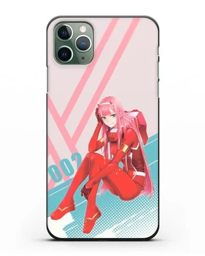 Чехол аниме Милый во Франксе - 02 в костюме силиконовый для iPhone 11 Pro