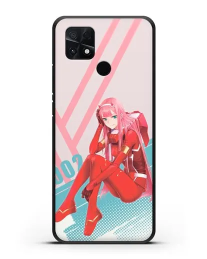 Чехол аниме Милый во Франксе - 02 в костюме силиконовый для Xiaomi Poco C40