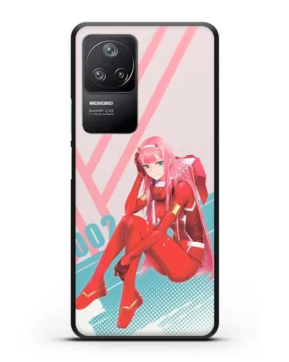 Чехол аниме Милый во Франксе - 02 в костюме силиконовый для Xiaomi Poco F4