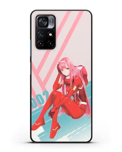 Чехол аниме Милый во Франксе - 02 в костюме силиконовый для Xiaomi Poco M4 Pro 5G