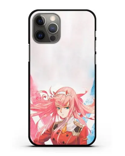 Чехол аниме Милый во Франксе - Ноль Два силиконовый для iPhone 12 Pro