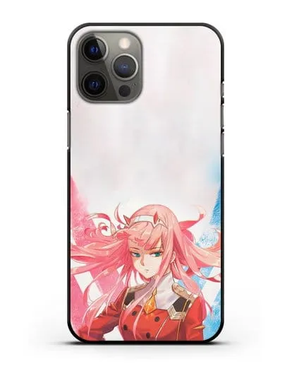 Чехол аниме Милый во Франксе - Ноль Два силиконовый для iPhone 12 Pro Max